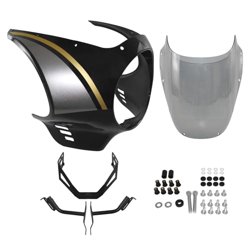 Amazon | FIRECARP バイク用 ビキニカウル フロントガラス スクリーン